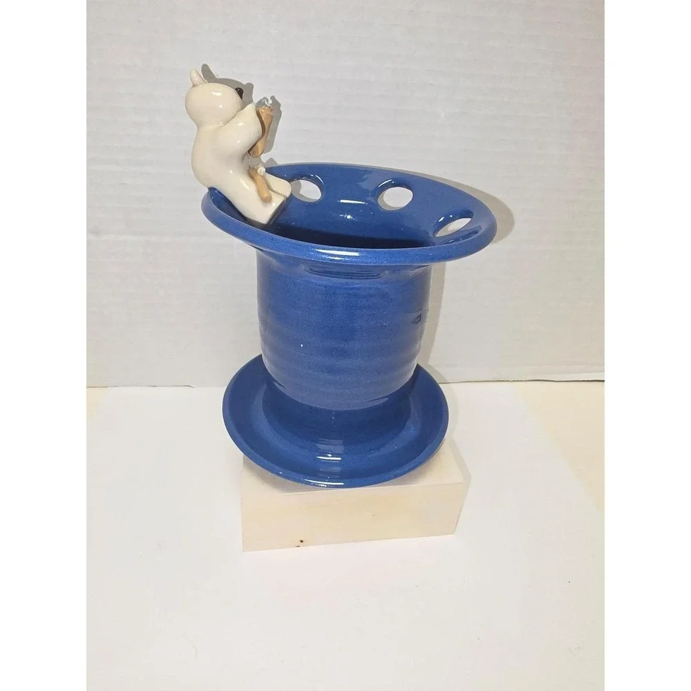 Handmade excellent blue